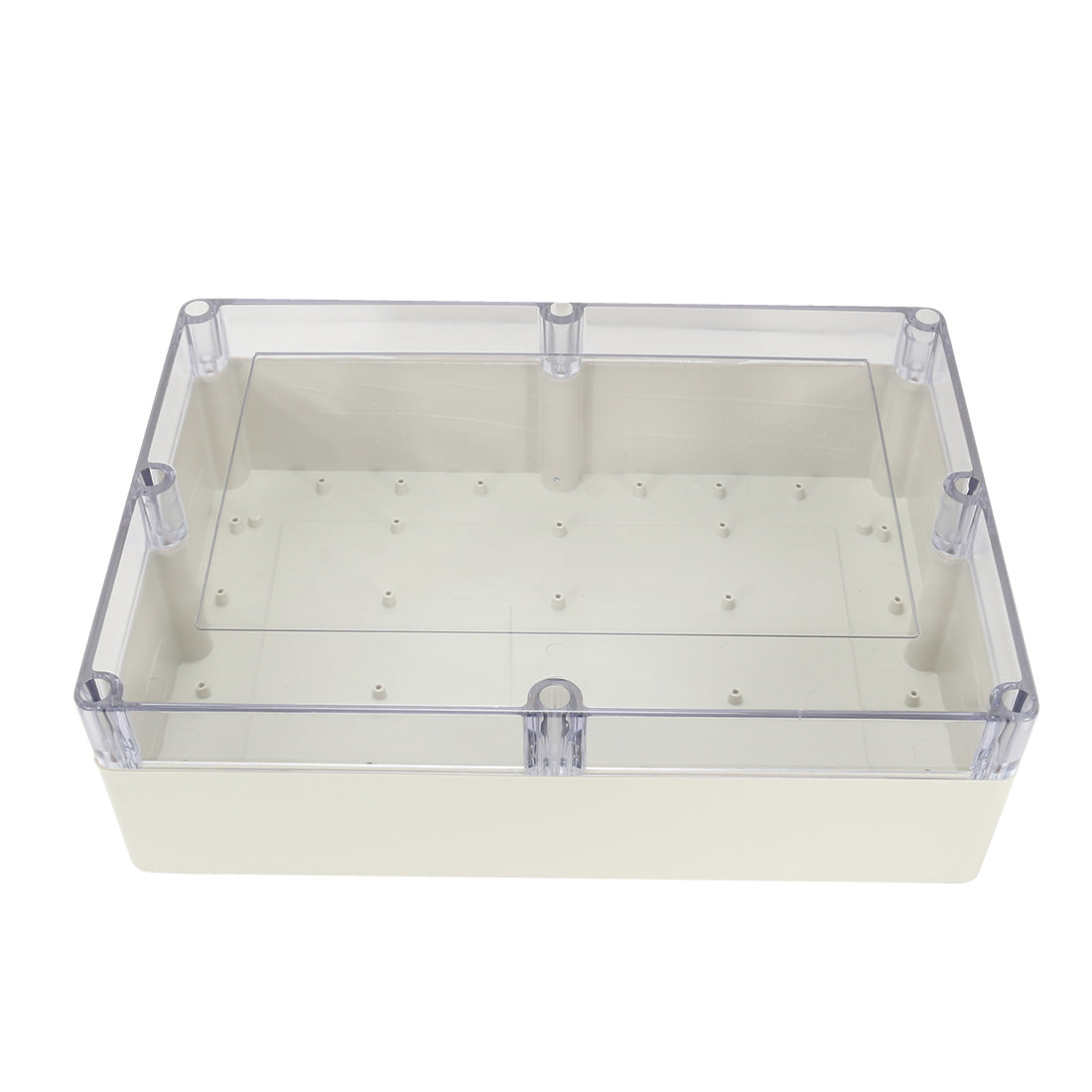 uxcell Uxcell 15"x10.2"x4.7"(380mmx260mmx120mm) ABS Junction Box Universal Project Enclosure w PC Transparent Cover