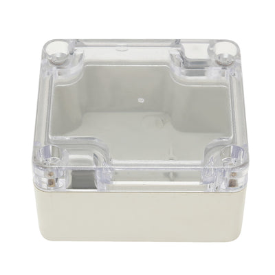 Harfington Uxcell 2.48"x2.28"x1.38"(63mmx58mmx35mm) ABS Junction Box Universal Electric Project Enclosure Clear