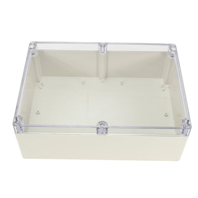 Harfington Uxcell 11.4"x8.3"x3.9"(290mmx210mmx100mm) ABS Junction Box Universal Project Enclosure w PC Transparent Cover