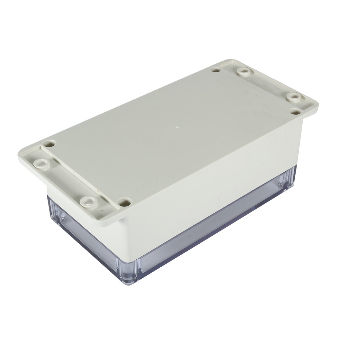 uxcell Uxcell 6.2"x3.5"x2.5"(158mmx90mmx64mm) ABS Junction Box Universal Project Enclosure w PC Transparent Cover