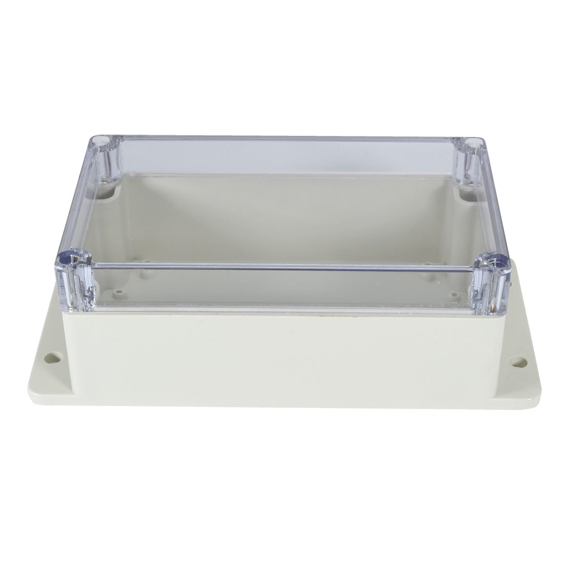 uxcell Uxcell 6.2"x3.5"x2.5"(158mmx90mmx64mm) ABS Junction Box Universal Project Enclosure w PC Transparent Cover