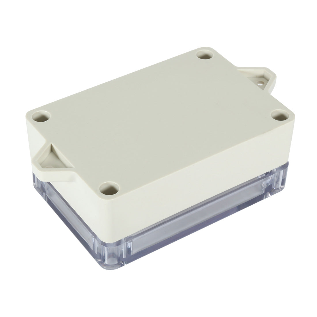 uxcell Uxcell 100mmx68mmx40mm(3.9"x2.7"x1.6") ABS Junction Box Universal Project Enclosure w PC Transparent Cover