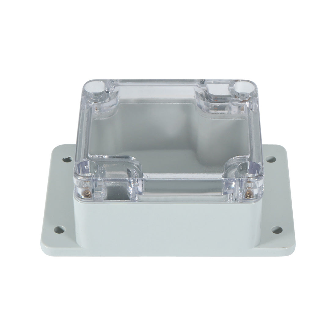 uxcell Uxcell 2.5"x2.3"x1.4"(63mmx58mmx35mm) ABS Junction Box Universal Project Enclosure w PC Transparent Cover