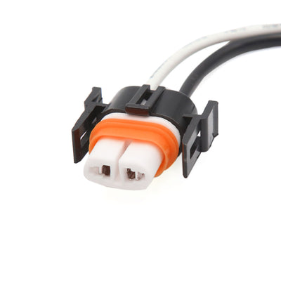 Harfington Uxcell 2pcs DC 12V Ceramic Car H11 Headlight Fog Lamp Wiring Harness Socket Connector