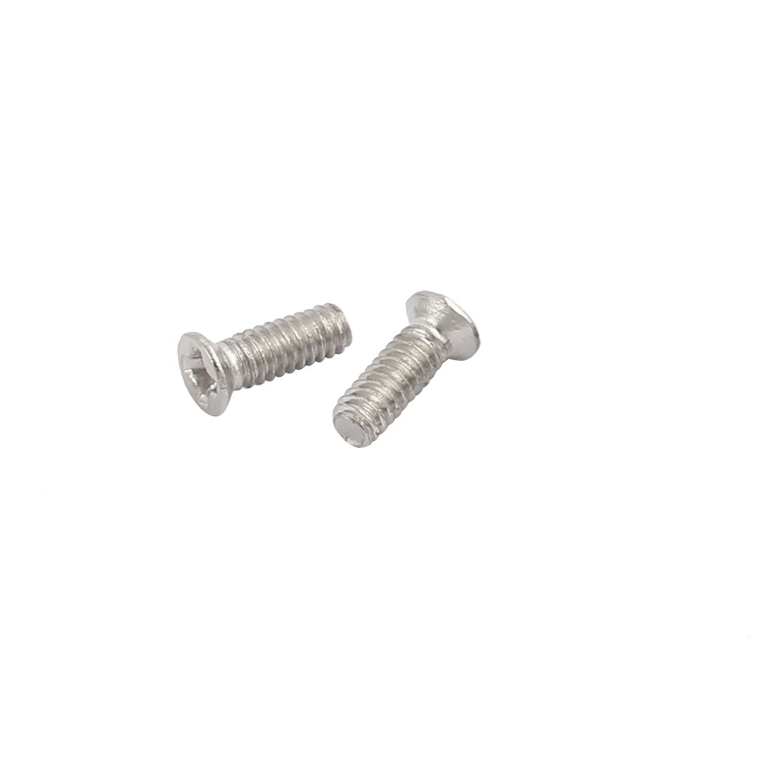 uxcell Uxcell 50Pcs M2 x 5mm Stainless Steel Countersunk Flat Head Phillips Machine Screw