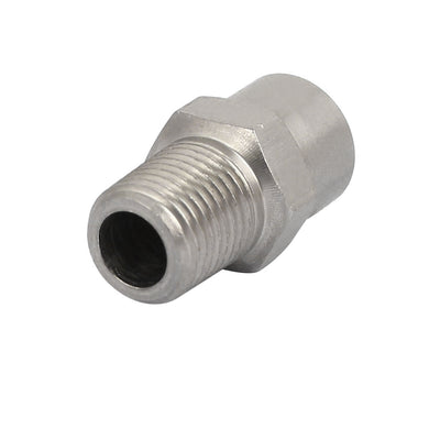 Harfington Uxcell Edelstahll Flach Sprühspitze 1,1mm Düsen Spray Durchm. 110 Grad 1/8BSP de