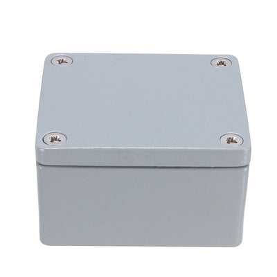 Harfington Uxcell 2.5"x2.3"x1.4" Aluminium Anschlussdose Universal elektrische Gehäuse DE