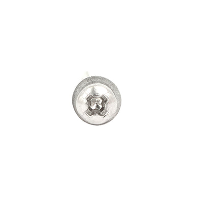 Harfington Uxcell M2x25mm 304 Stainless Steel Phillips Pan Head Bolt Screw Nut w Washer 20 Sets