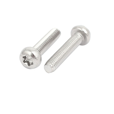 Harfington Uxcell M3x14mm 316 Stainless Steel Pan Head Torx Socket Cap Security Screw 25pcs