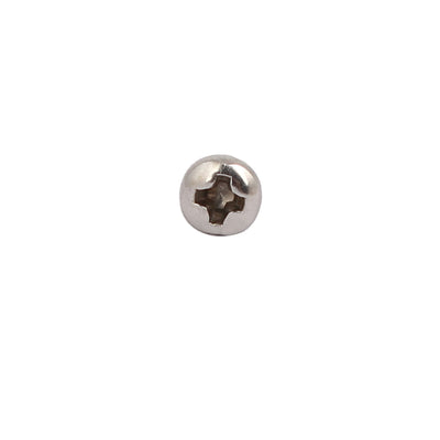 Harfington Uxcell M3x10mm 316 Stainless Steel Phillips Round Pan Head Machine Screw Bolt 80pcs