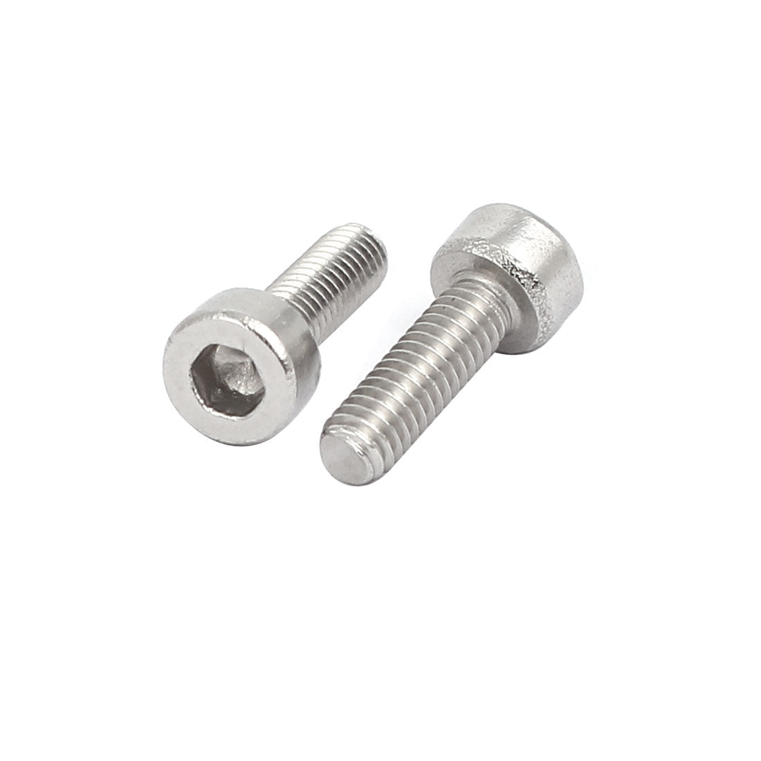 uxcell Uxcell M2.5X8mm 316 Stainless Steel Fully Thread Hex Socket Cap Screw Bolt 25pcs