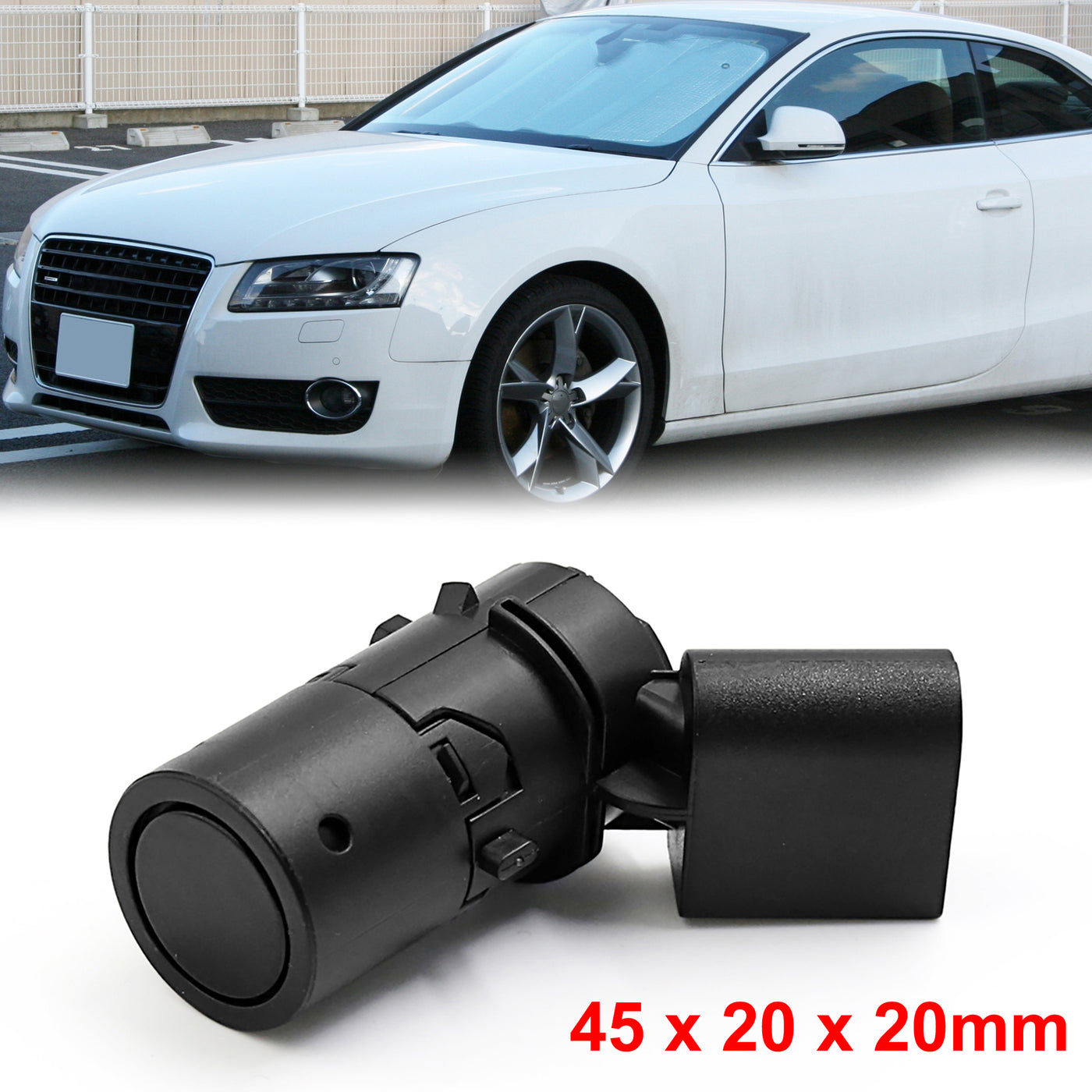 uxcell Uxcell 7H0 919 275 D Car Bumper PDC Parking Reverse Assist Sensor for Audi A3 S3 A4 S4 RS4 RS6