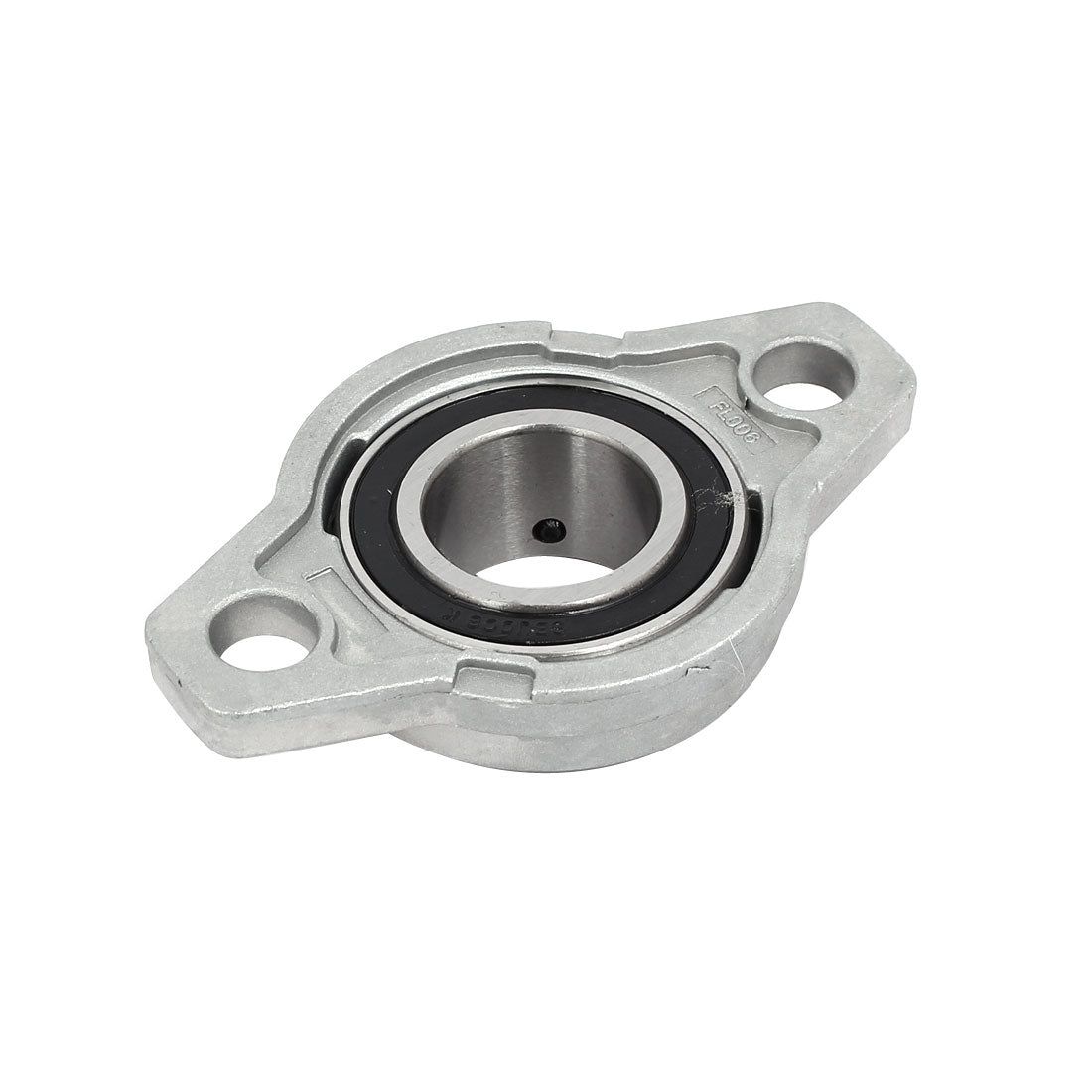 uxcell Uxcell FL006 30mm Bore Zinc Alloy 2-Bolt Self-aligning Flange Mounted Ball Bearing