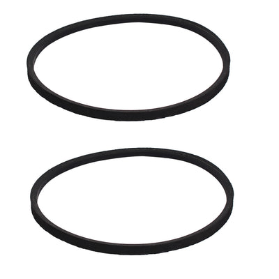 Harfington Uxcell O-560E 560mm Inner Girth Transmission Belt 2pcs for Washing Machine