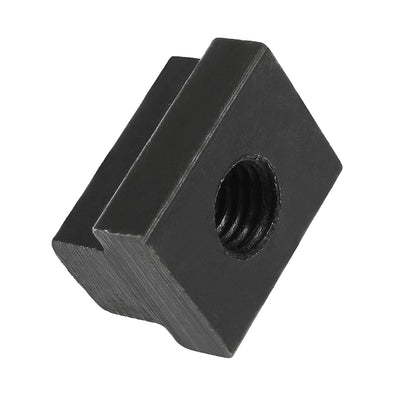 Harfington Uxcell 5Stück Stahl T-Nut Mutter Grade 10.9Gewinde durch M8 Gewinde 15/64"Schlitz Tiefe de