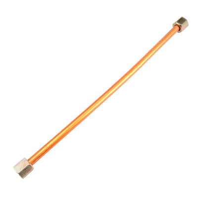 Harfington Uxcell 10mm Hex Nut 200 Length Air Compressor Exhaust Tube Replacement Copper Tone