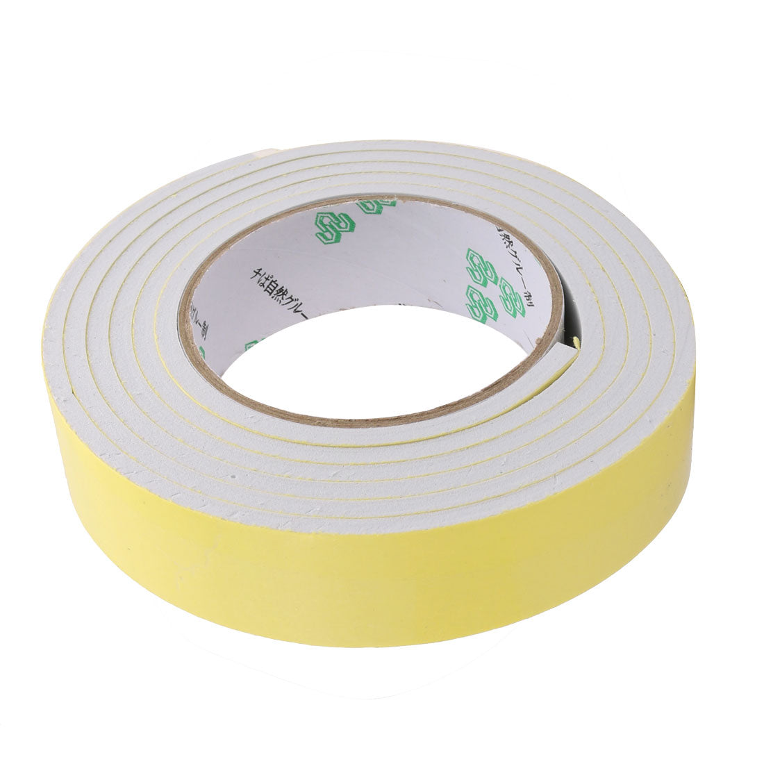 uxcell Uxcell 35mm Width 5mm Thickness EVA Single Side Sponge Foam Tape 2 Meters Length