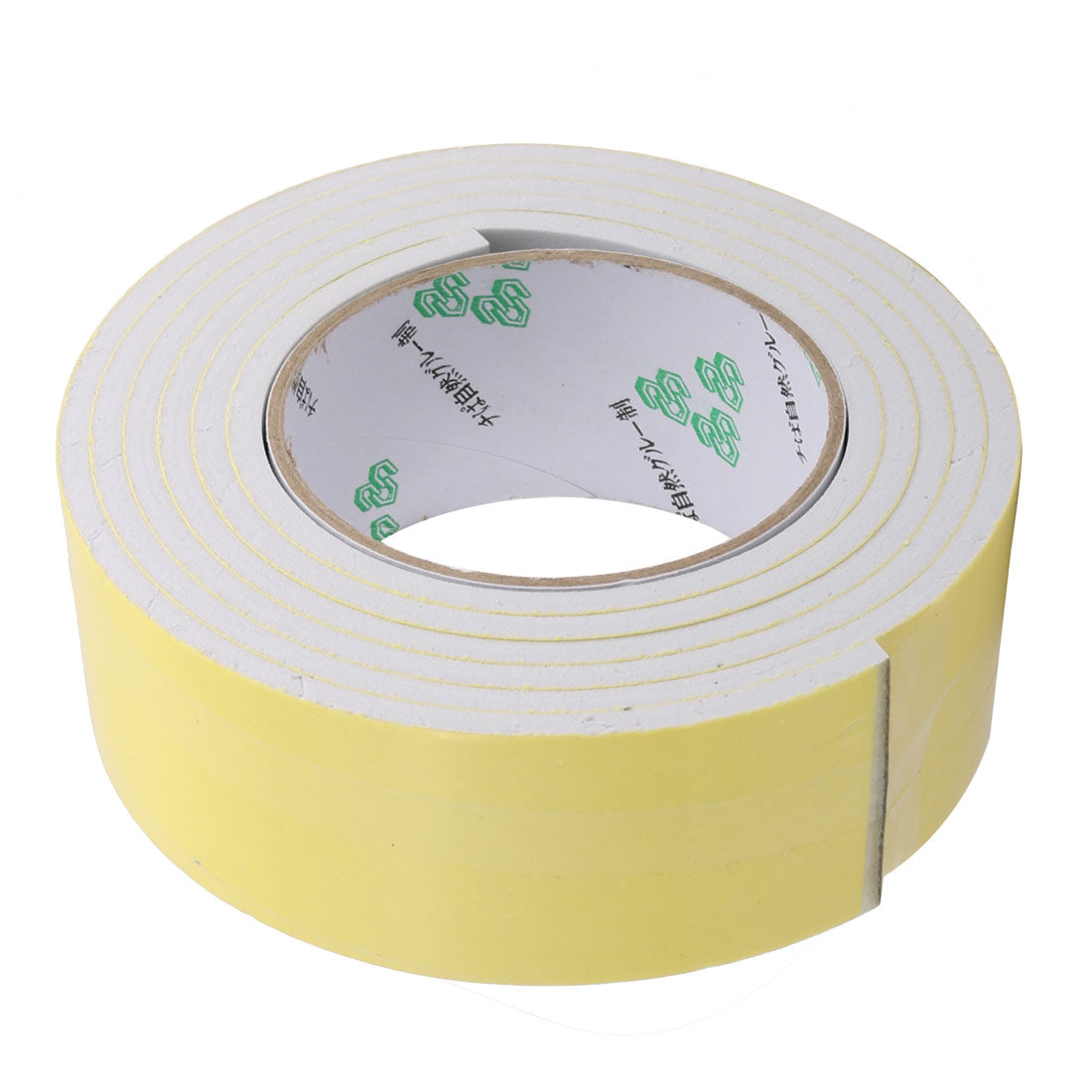 uxcell Uxcell 45mm Width 5mm Thickness EVA Single Side Sponge Foam Tape 2 Meters Length