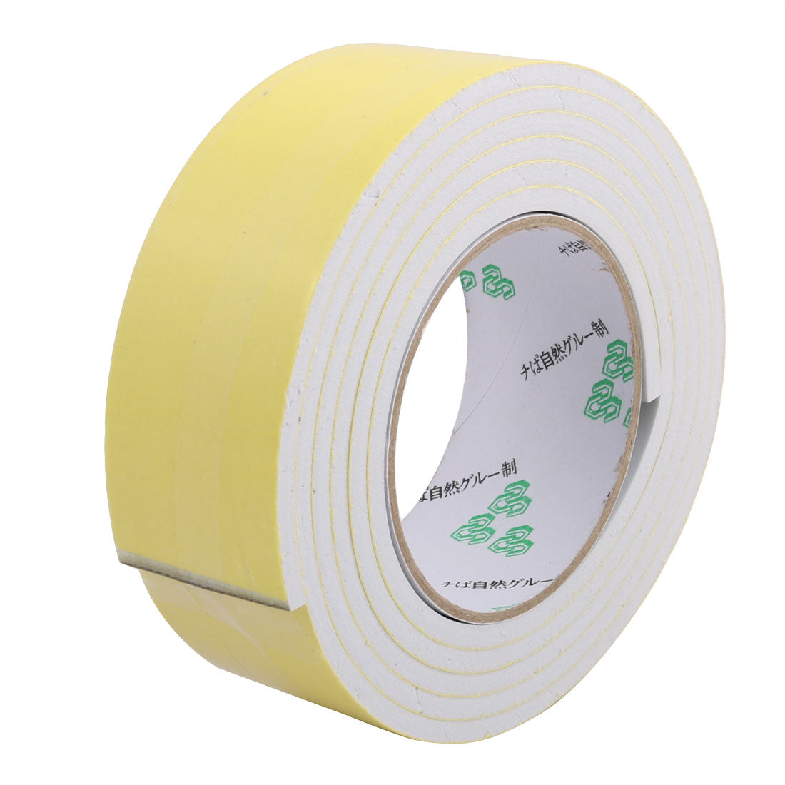 uxcell Uxcell 45mm Width 5mm Thickness EVA Single Side Sponge Foam Tape 2 Meters Length