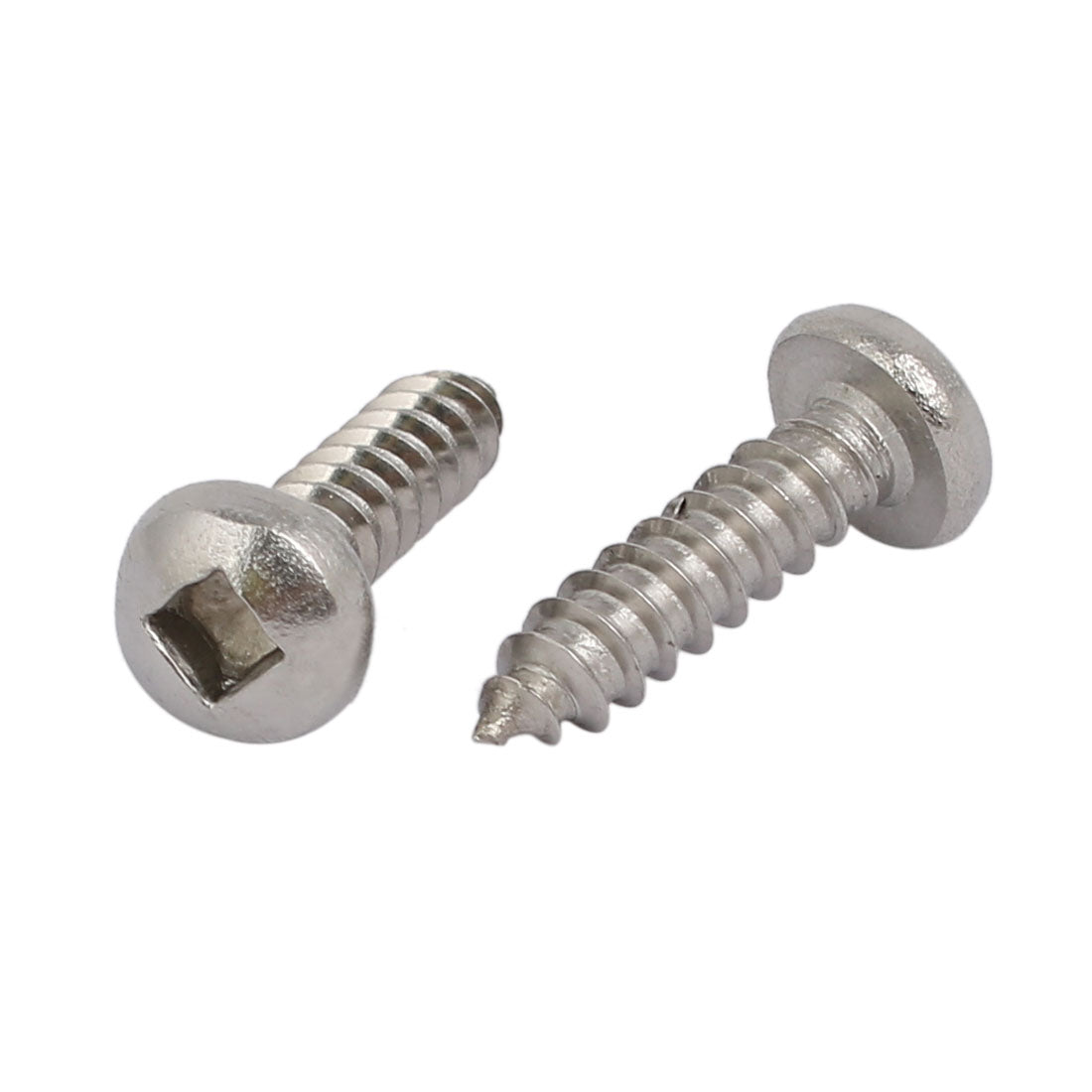 uxcell Uxcell M4.2x16mm 304 Stainless Steel Square Drive Pan Head Self Tapping Screw 50pcs