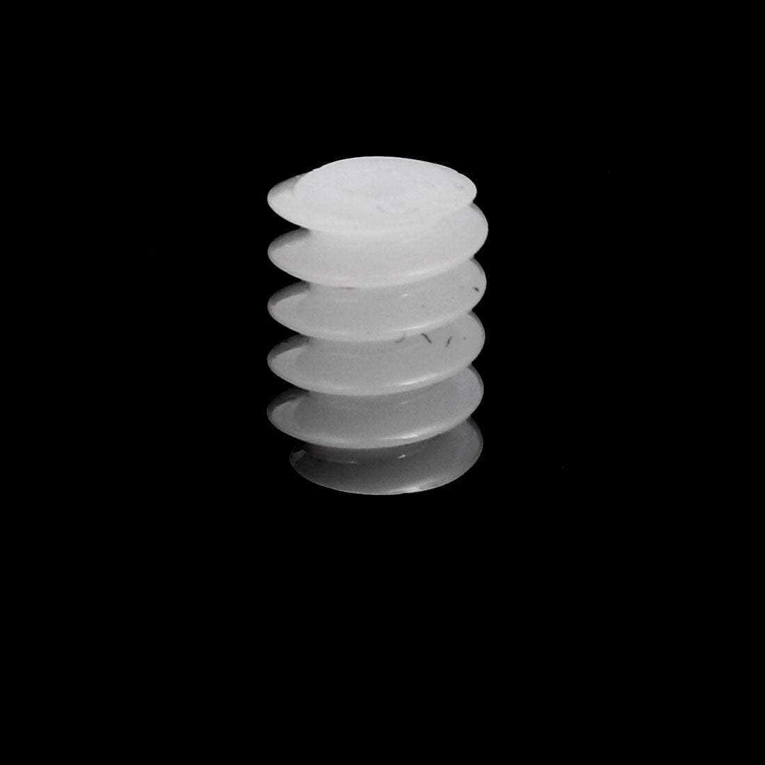 uxcell Uxcell 20PCS 6mm Thread Dia 8mm length Plastic Worm Gear for Toy Motor Reduction Box