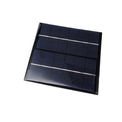 Harfington Uxcell 5Pcs 6V 200mA Poly Mini Solar Cell Panel Module DIY for Light Toys Charger 110mm x 92mm