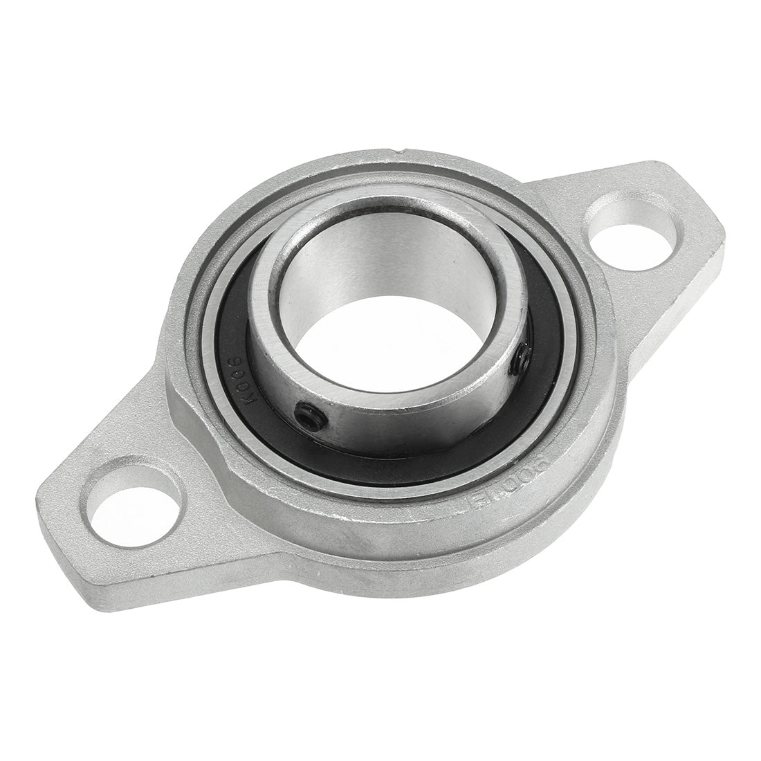 uxcell Uxcell KFL006 30mm Bore, Zinc Alloy Pillow Block Flange Bearing, Self-Alignment