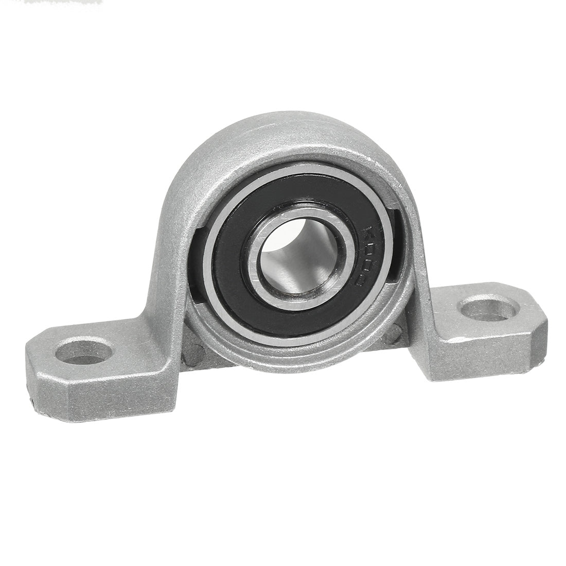 uxcell Uxcell 4pcs KP000 10mm Bore Zinc Alloy Inner Ball Mounted Pillow Block Insert Bearing