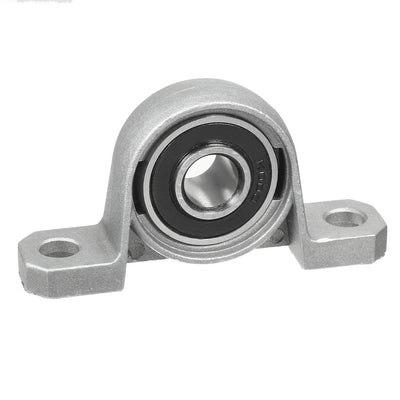 Harfington Uxcell 4pcs KP000 10mm Bore Zinc Alloy Inner Ball Mounted Pillow Block Insert Bearing