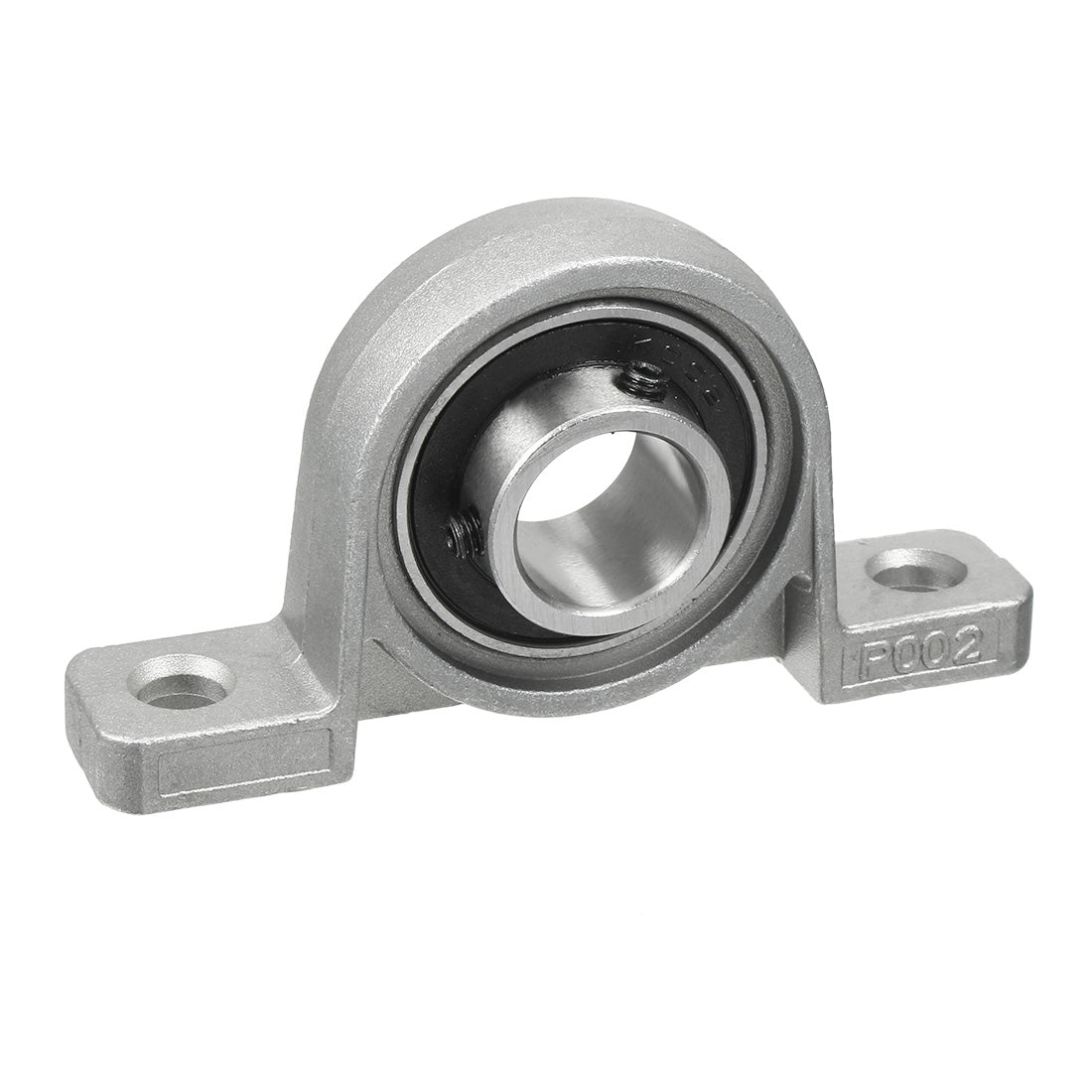 uxcell Uxcell 2pcs KP002 15mm Bore Zinc Alloy Inner Ball Mounted Pillow Block Insert Bearing