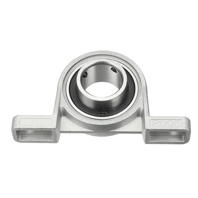 Harfington Uxcell KP005 25mm Bore Zinc Alloy Inner Ball Mounted Pillow Block Insert Bearing