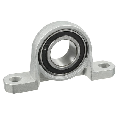 Harfington Uxcell KP006 30mm Bore Zinc Alloy Inner Ball Mounted Pillow Block Insert Bearing