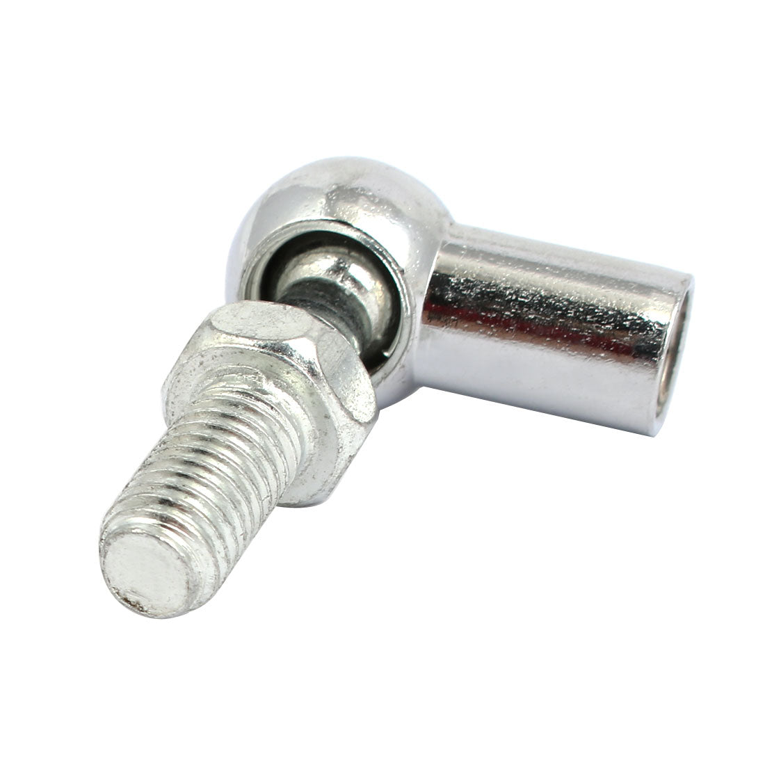 uxcell Uxcell 3stk. Gelenkkopf Kugellager mit Bolzen, Recht-Hand Innengewinde M6x1,0mm und Recht-Hand Außengewinde M8x1,25mm, 45# Stahl Kugelbuchse Endfitting