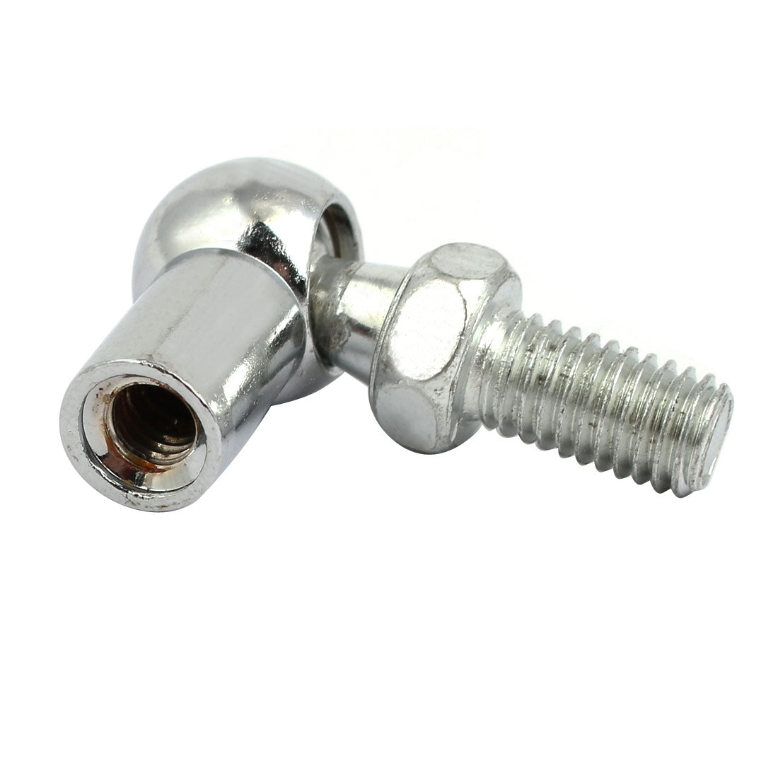 uxcell Uxcell 3stk. Gelenkkopf Kugellager mit Bolzen, Recht-Hand Innengewinde M6x1,0mm und Recht-Hand Außengewinde M8x1,25mm, 45# Stahl Kugelbuchse Endfitting