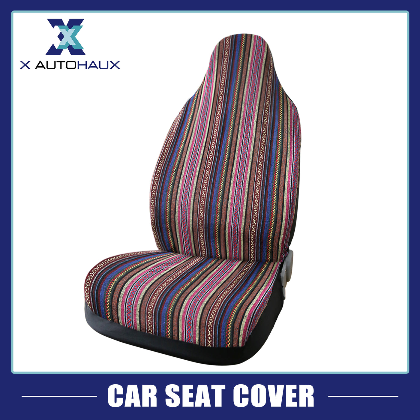 uxcell Uxcell Universal Baja Car Seat Cover Durable front Bucket Seat Cover for Car SUV