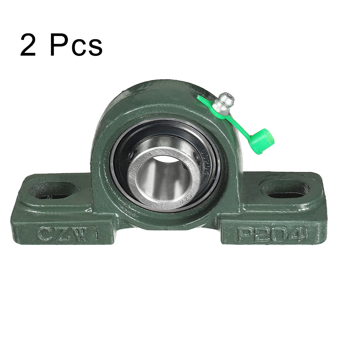 uxcell Uxcell 2pcs Self-Alignment Pillow Block Bearing UCP204 20mm Mounted Bear