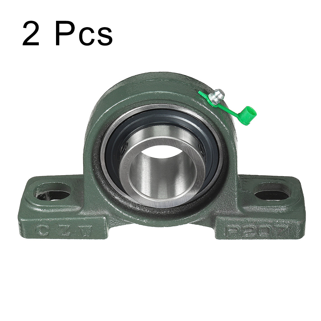 uxcell Uxcell 2pcs Self-Alignment Pillow Block Bearing UCP207 35mm Mounted Bear