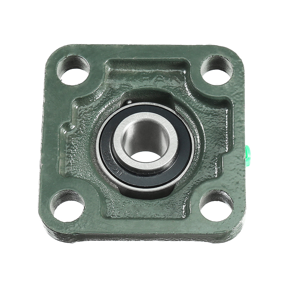 uxcell Uxcell Pillow Block Cast Bearing UCF203 17mm Mounted Bear Square Flange