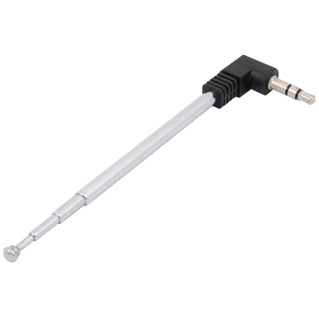 uxcell Uxcell 4 Sections Telescoping AM FM Radio Antenna 3.5mm Connector 9.6-inch Length