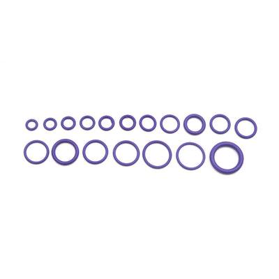 Harfington Uxcell 270Pcs 18 Size Car A/C Air Conditioning O Rings Seals Assortment Kit Purple