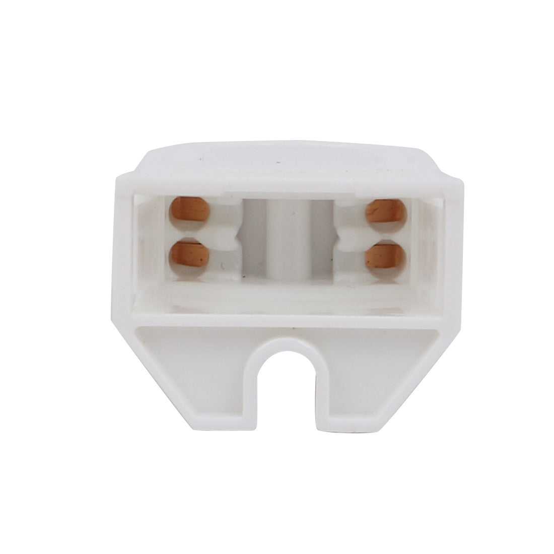 uxcell Uxcell 20Pcs AC 500V 2A G5-F288L T5 Light Socket G5 Base Fluorescent Lamp Holder White