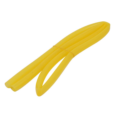 Harfington Uxcell 10mm x 13mm Heat-Resistant Silicone Rubber Tube Hose Pipe Yellow 1M Length