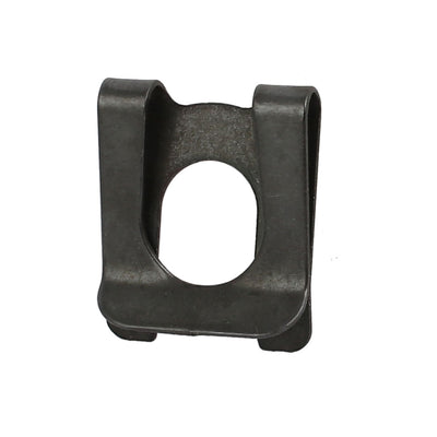 Harfington Uxcell 20 Stück Schwarz Fit 10mm Dia Bolzen 65Mn Stahlfeder U Clip Mutter 22mm x 18mm DE de