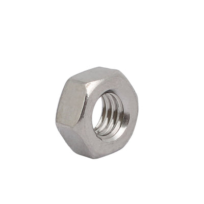 Harfington Uxcell 8pcs M6 x 1mm Pitch Metric Thread 304 Stainless Steel Left Hand Hex Nuts