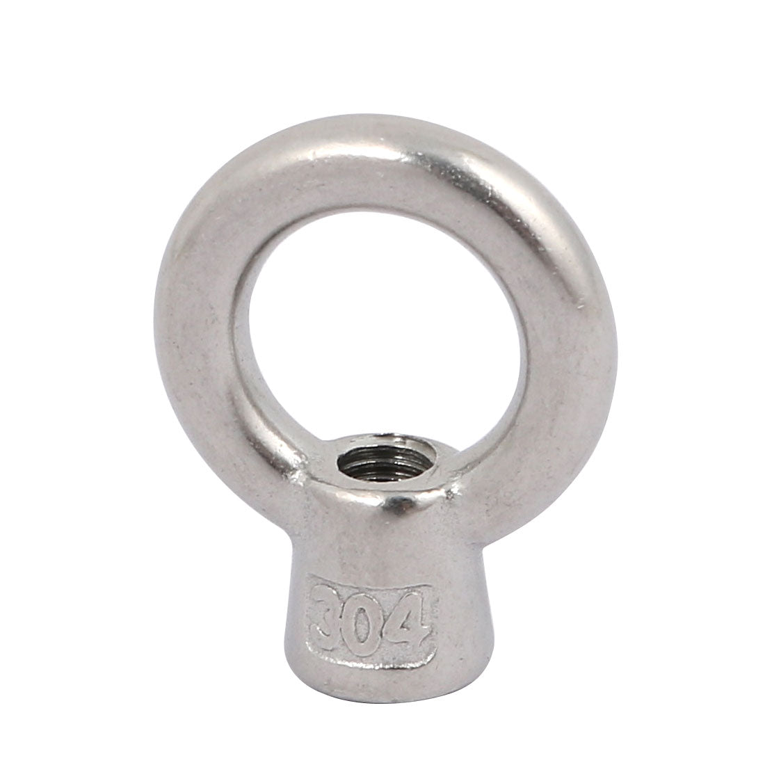 uxcell Uxcell M6 Thread 304 Stainless Steel Japanese Style Ring Shaped Lifting Eye Nut 2pcs