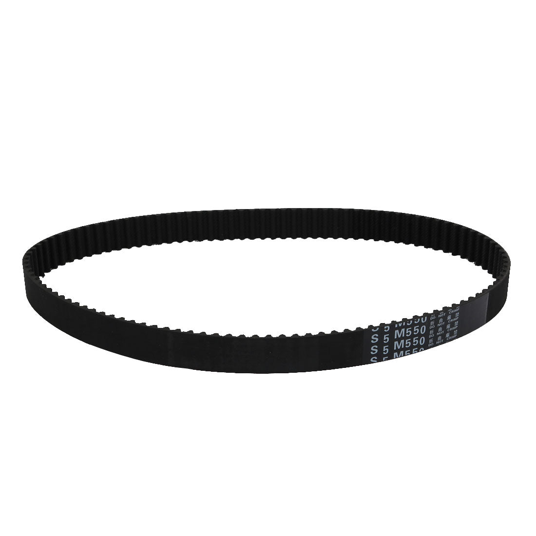 uxcell Uxcell S5M 110 Teeth Engine Timing Belt Rubber Geared-Belt 550mm Girth 15mm Width