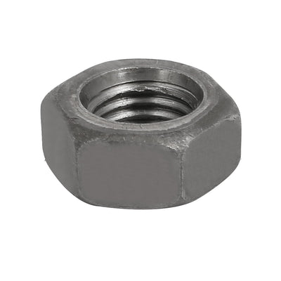 Harfington Uxcell 10pcs M12 x 1.5mm Pitch Metric Fine Thread Carbon Steel Left Hand Hex Nuts