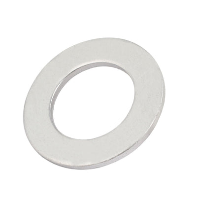 Harfington Uxcell 14mmx24mmx1.5mm Engine Oil Drain Plug Crush Gasket Aluminum Flat Washer Seals 30pcs