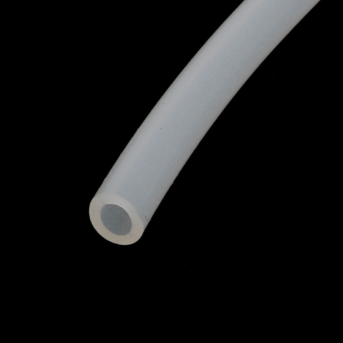 uxcell Uxcell 3mm x 5mm Heat Resistant Soft Silicone Tube Hose Pipe 1 Meter Long Milky White