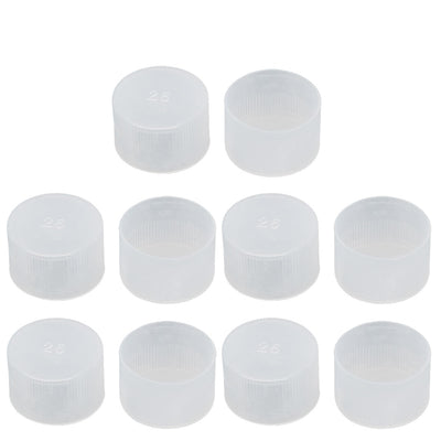 Harfington Uxcell 10Pcs 26mm Inner Dia PE Plastic End Cap Bolt Thread Protector Tube Cover